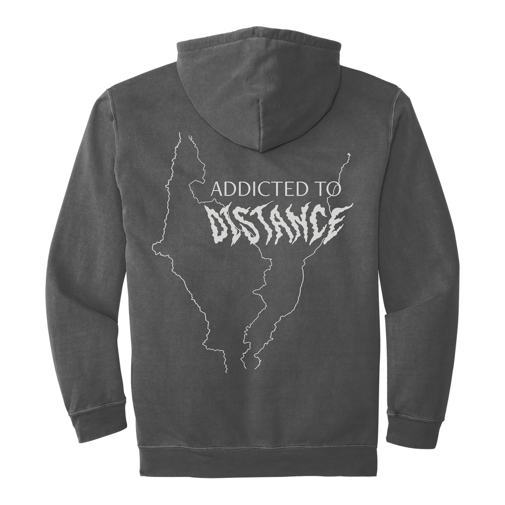 Punisher X Addicted to Distance Garment-Dyed Hoodie