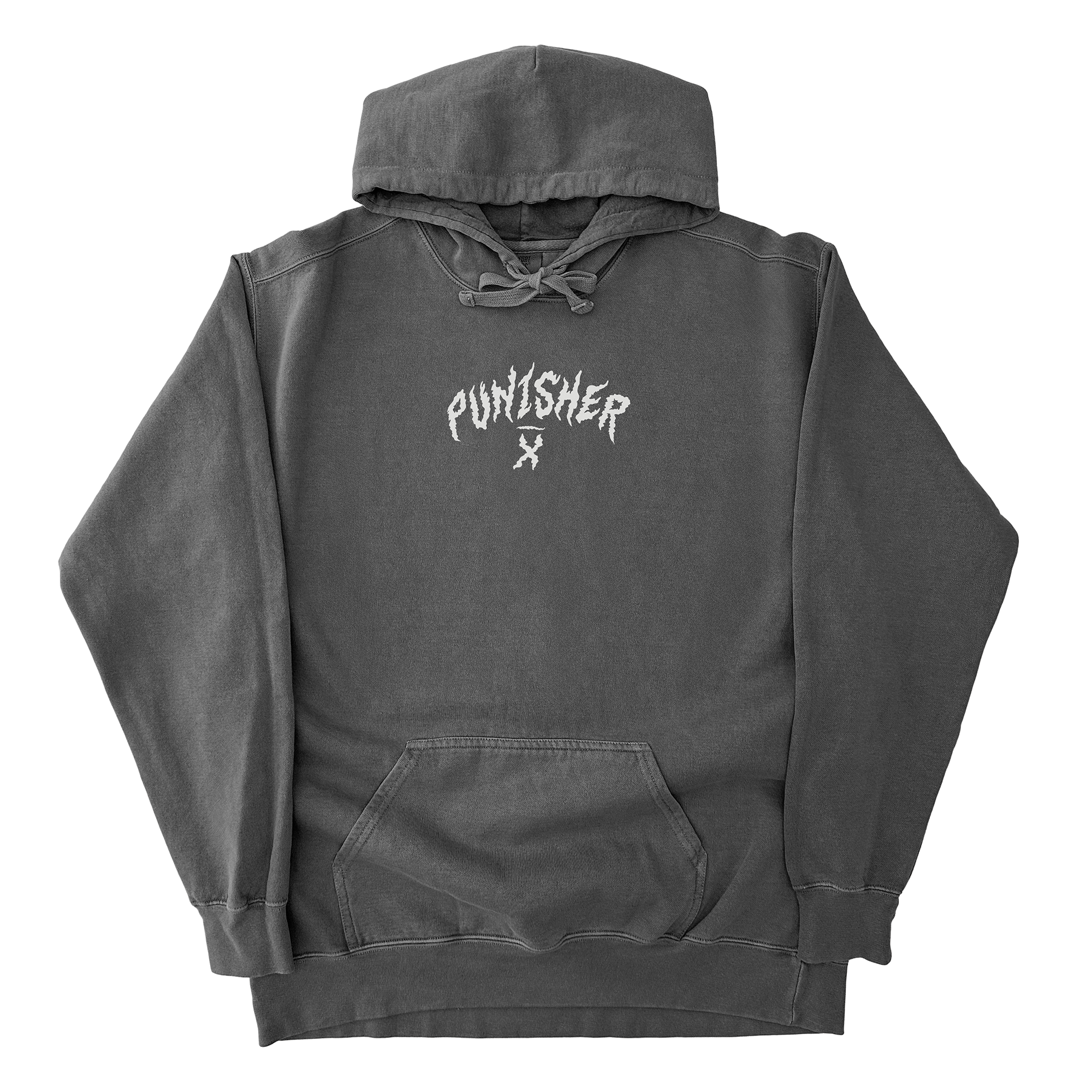 Punisher X Addicted to Distance Garment-Dyed Hoodie