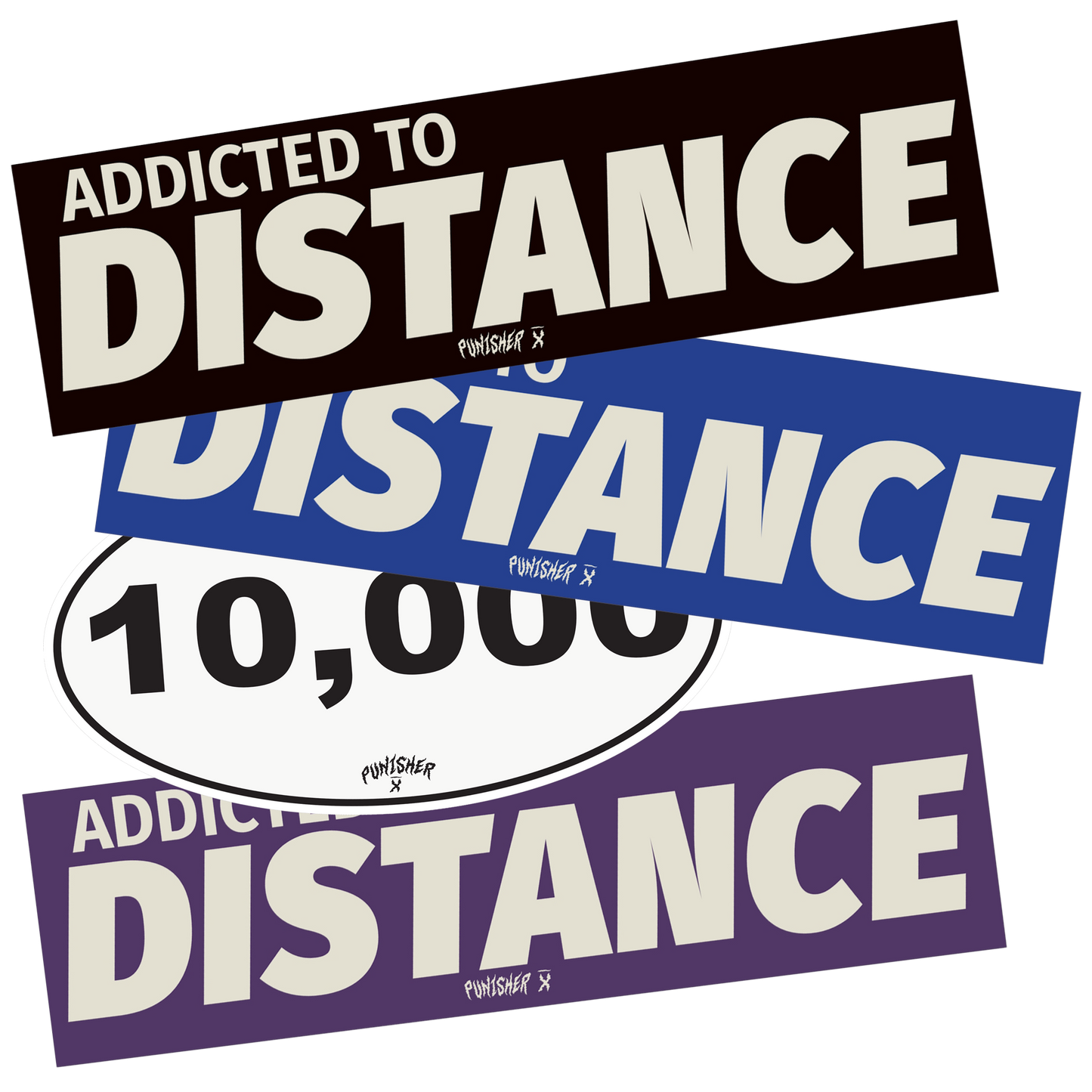 Addicted to DISTANCE Bumper Sticker