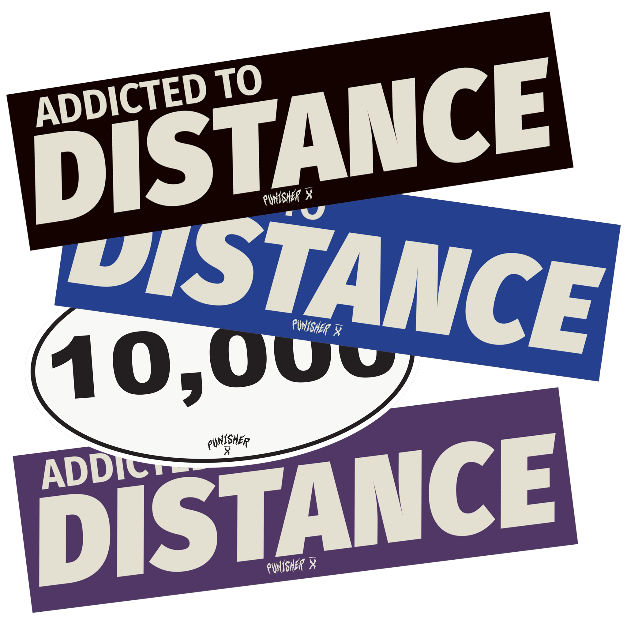 Addicted to DISTANCE Bumper Sticker