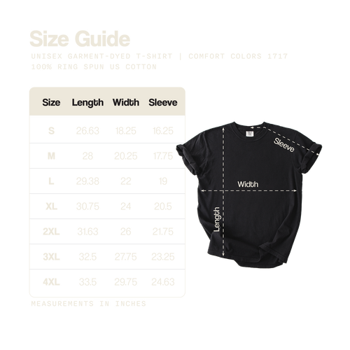 Punisher X Addicted to Distance Garment-Dyed Tee